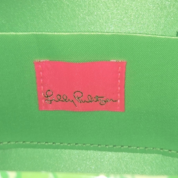 ❤️Lilly Pulitzer Green Floral Clutch - Picture 9 of 11